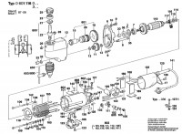 Bosch 0 601 116 041 Un-Hd Angle Drill 110 V / GB Spare Parts